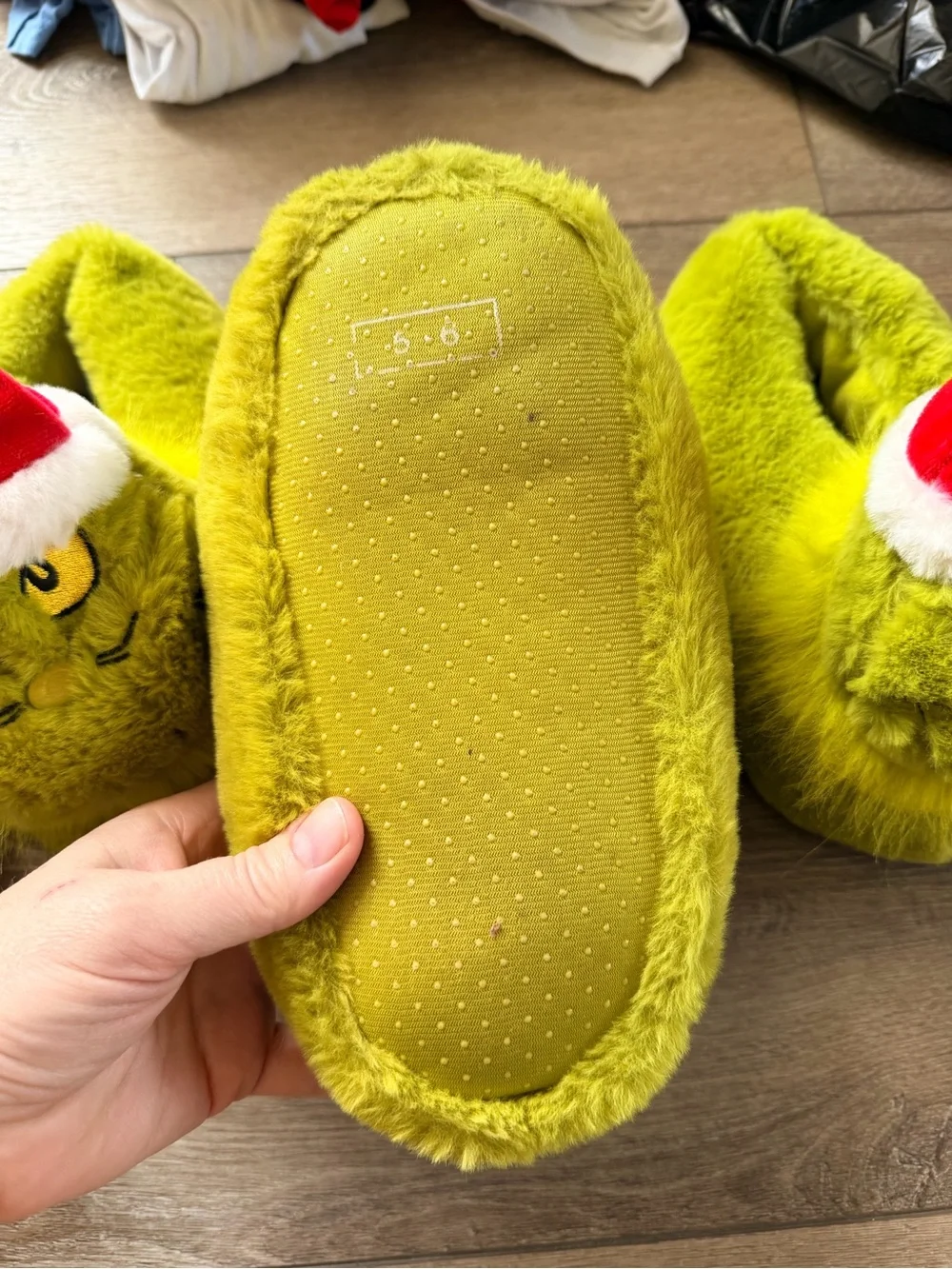 The Grinch Plush Holiday Slipper - Green